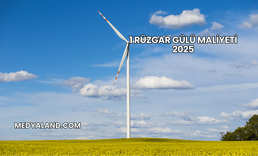 1 Rüzgar Gülü Maliyeti 2025