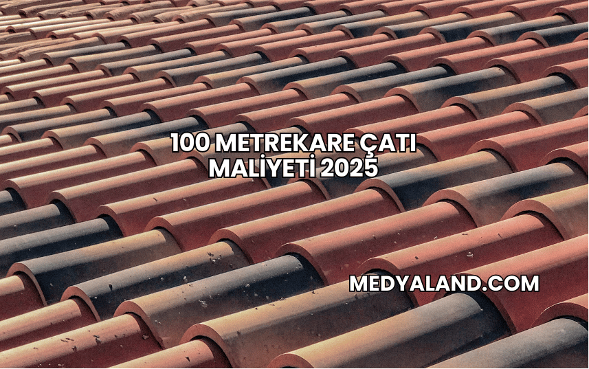 100 Metrekare Çatı Maliyeti 2025