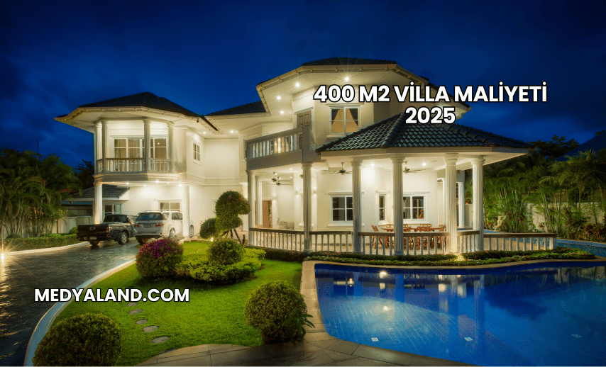 400 m2 Villa Maliyeti 2025