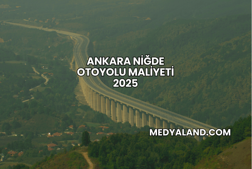 Ankara Niğde Otoyolu Maliyeti 2025