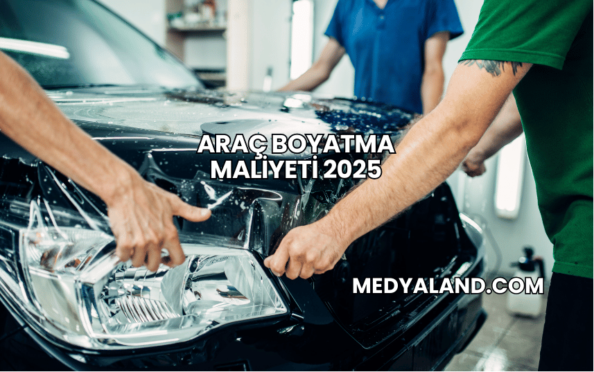 Araç Boyatma Maliyeti 2025