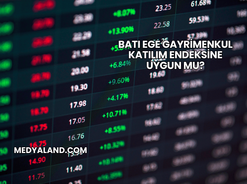 Batı Ege Gayrimenkul Katılım Endeksine Uygun mu?