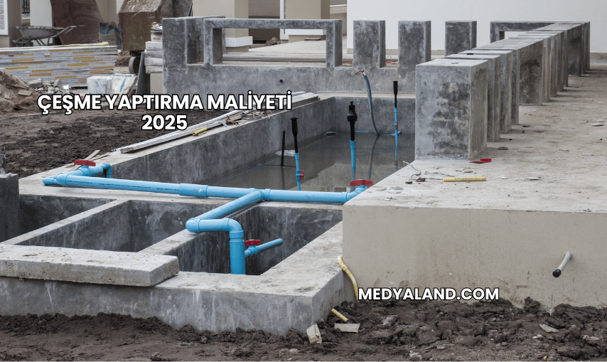 Çeşme Yaptırma Maliyeti 2025