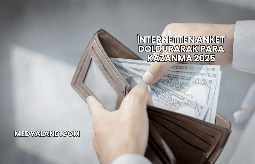 İnternetten Anket Doldurarak Para Kazanma 2025