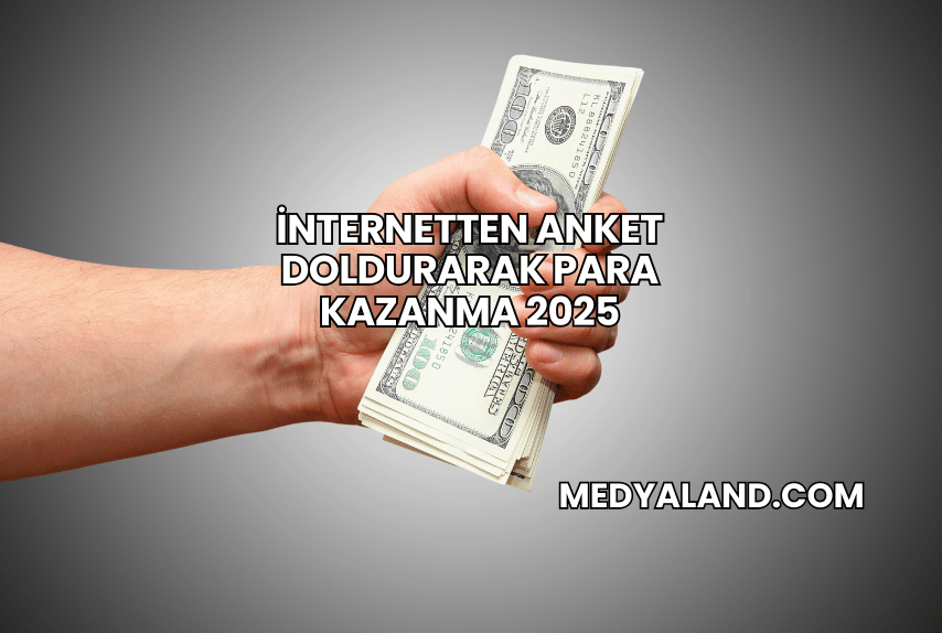 İnternetten Anket Doldurarak Para Kazanma 2025