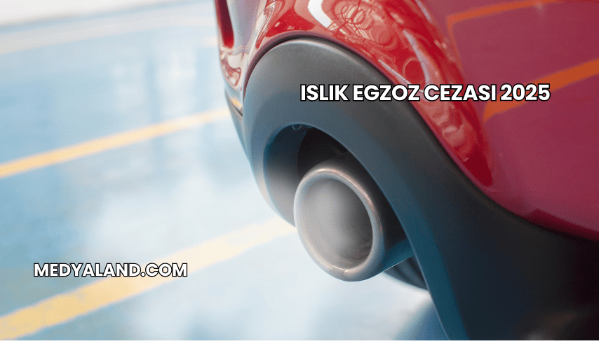 Islık Egzoz Cezası 2025