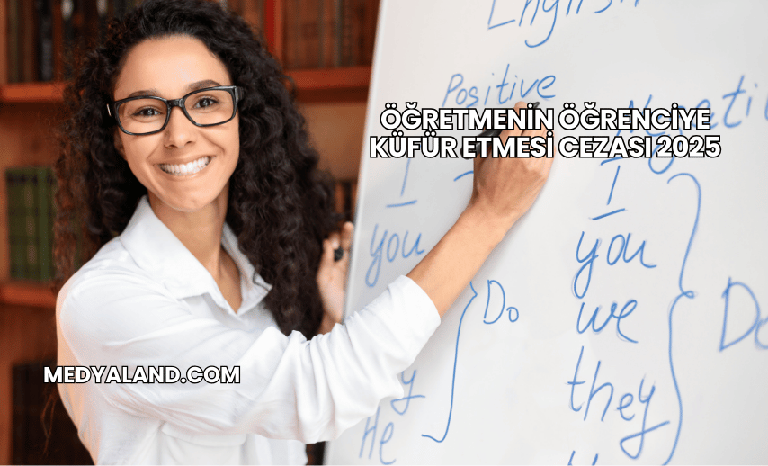 Öğretmenin Öğrenciye Küfür Etmesi Cezası 2025