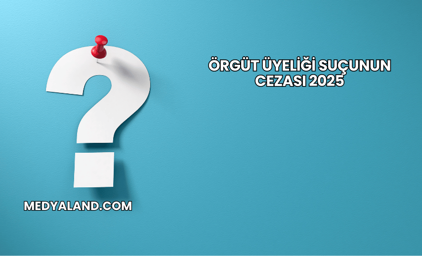 Örgüt Üyeliği Suçunun Cezası 2025