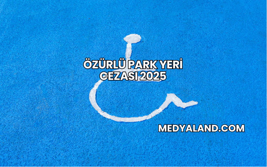 Özürlü Park Yeri Cezası 2025