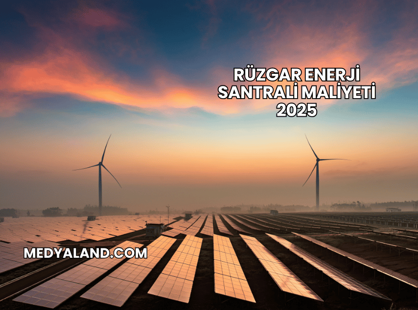 Rüzgar Enerji Santrali Maliyeti 2025