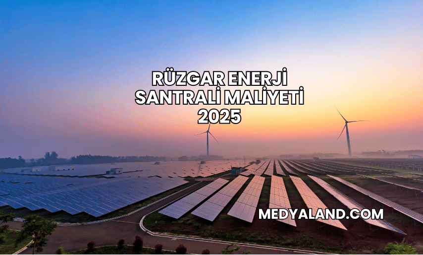 Rüzgar Enerji Santrali Maliyeti 2025