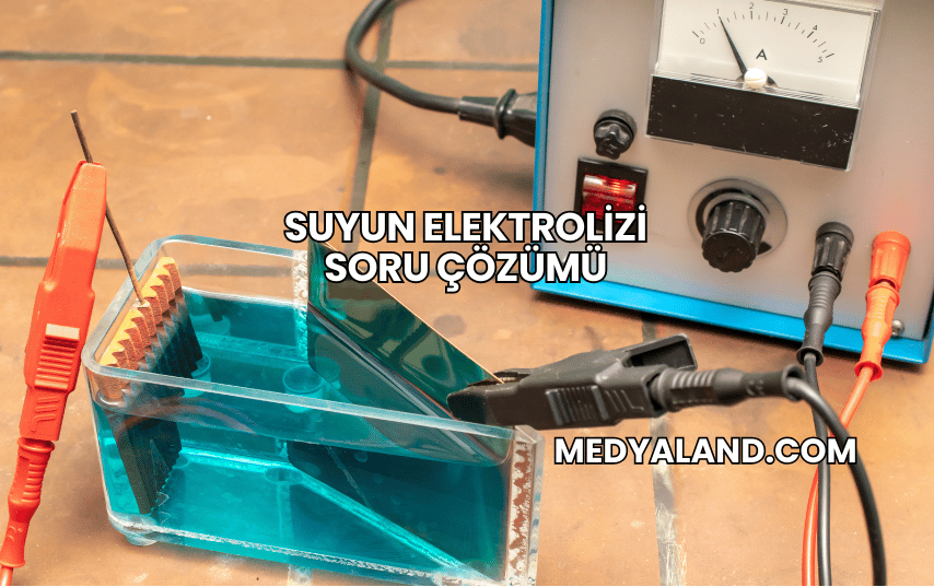 Suyun Elektrolizi Soru Çözümü