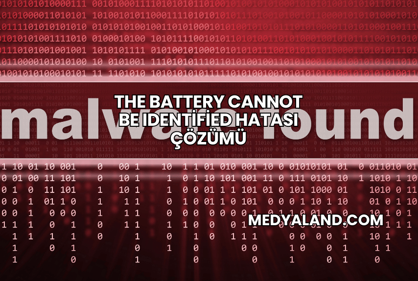 The Battery Cannot Be Identified Hatası Çözümü