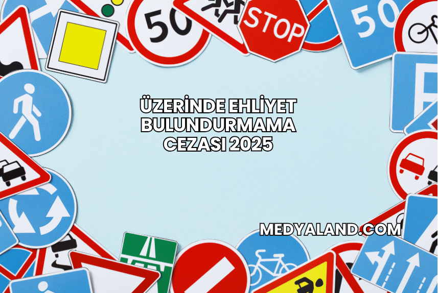 Üzerinde Ehliyet Bulundurmama Cezası 2025