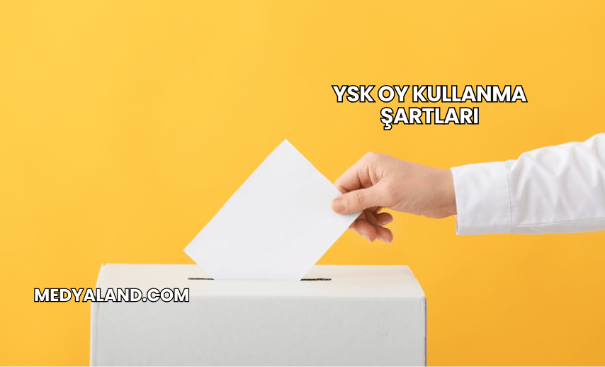 YSK Oy Kullanma Şartları