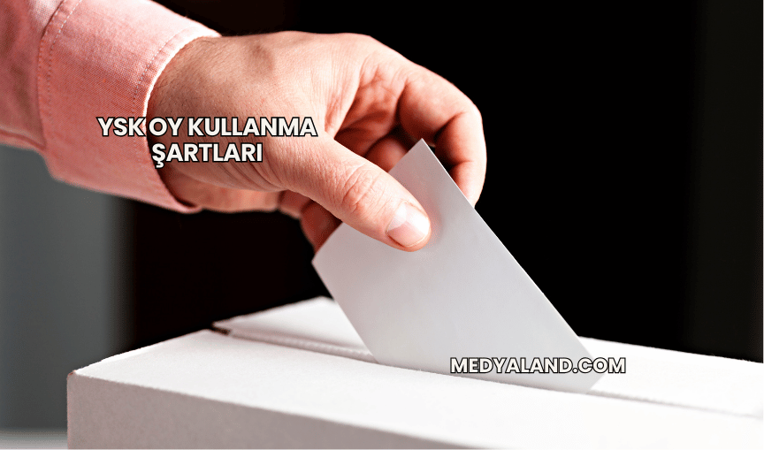 YSK Oy Kullanma Şartları